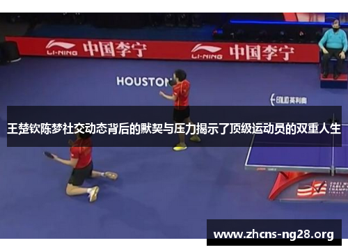 王楚钦陈梦社交动态背后的默契与压力揭示了顶级运动员的双重人生